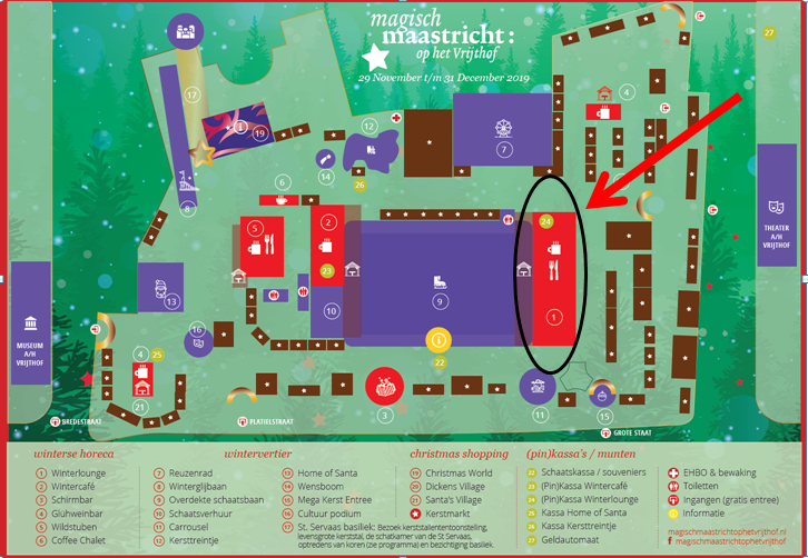 Plattegrond Magisch Maastricht
