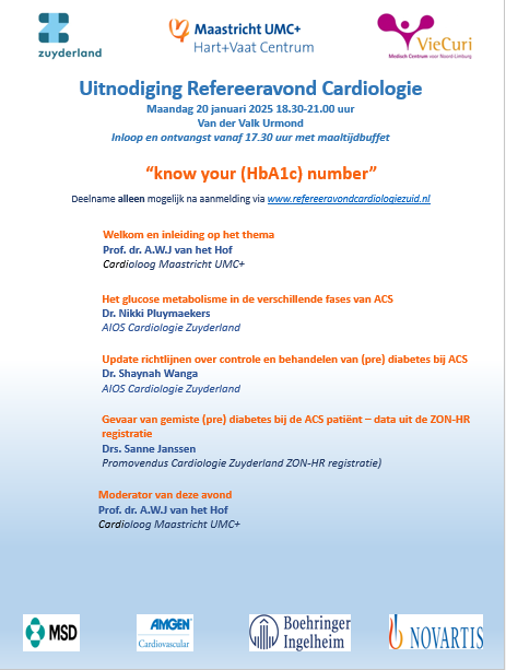 Refereeravond Cardiologie
