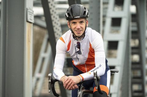 Martijn Smulders tijdens Fiets met je dokter